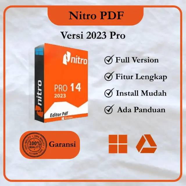 Katalog Nitro PDF Pro 14 for Windows | Ubah PDF Tanpa Ribet